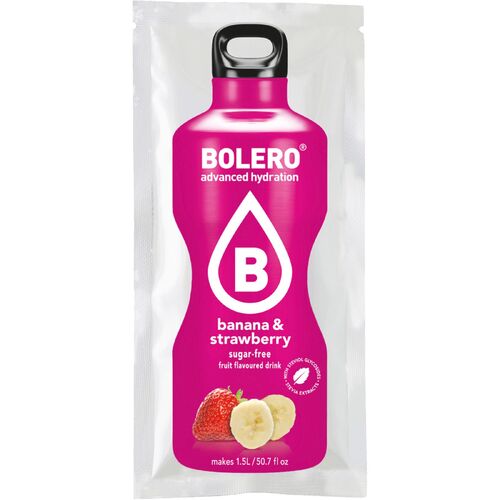 Banana & Strawberry Flavoured Sugar Free Drink Powder by Bolero - 1 Sachet