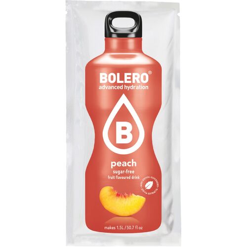 Peach Flavoured Sugar Free Drink Powder by Bolero - 1 Sachet