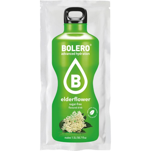 Elderflower Flavoured Sugar Free Drink Powder by Bolero - 1 Sachet